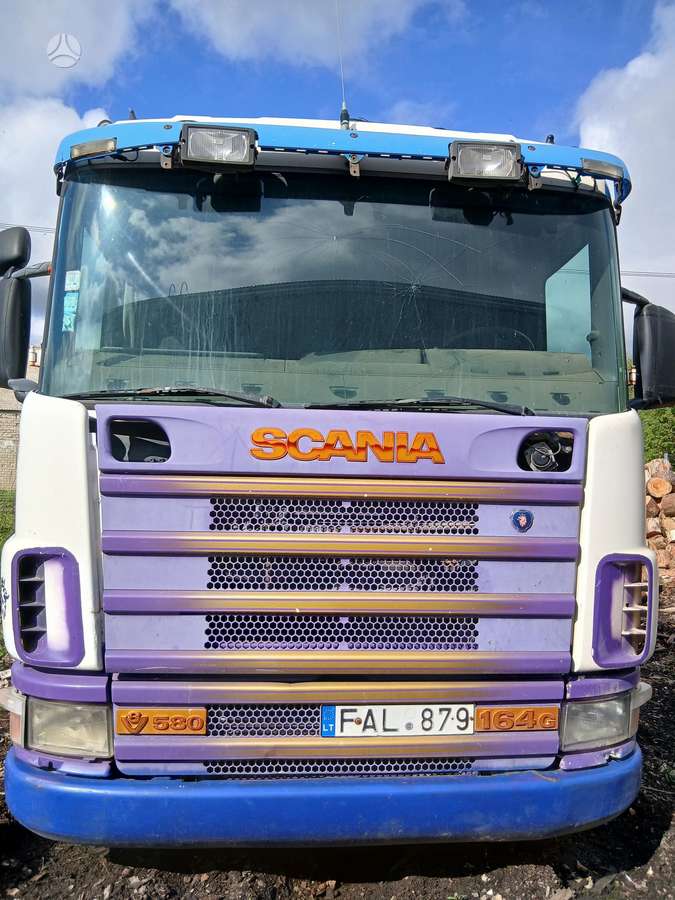 Scania 580 - V8, timber trucks