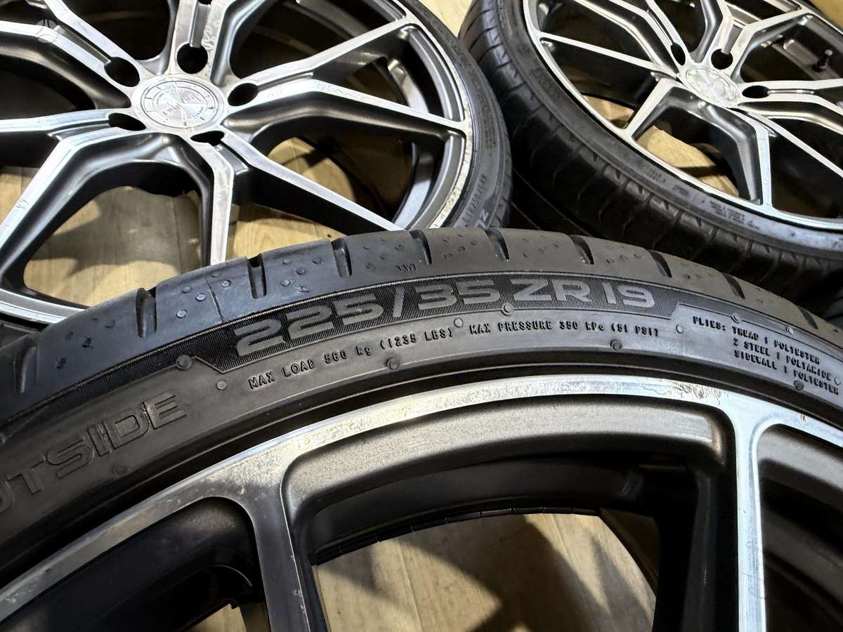 Fondmetal Su padangomis, light alloy, R19