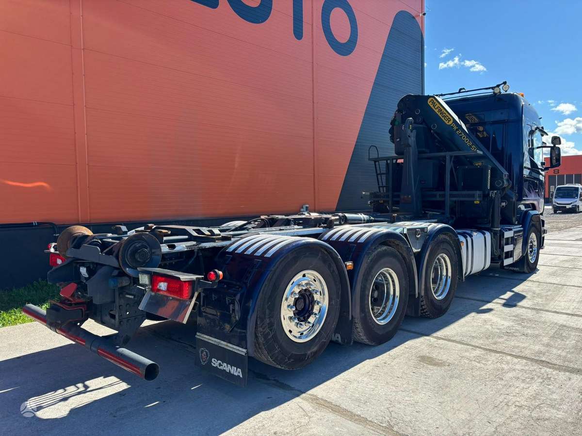Scania R 450 8x4*4, с краном
