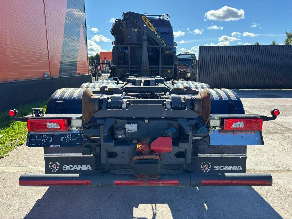 Scania R 450 8x4*4, с краном