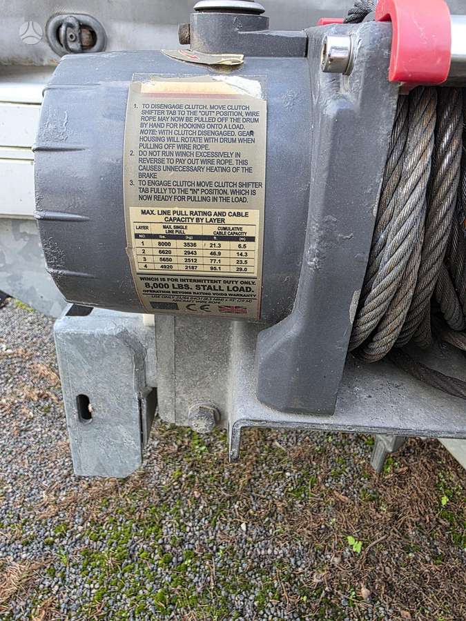 Humbaur MTK354722, спец. прицепы и полуприцепы