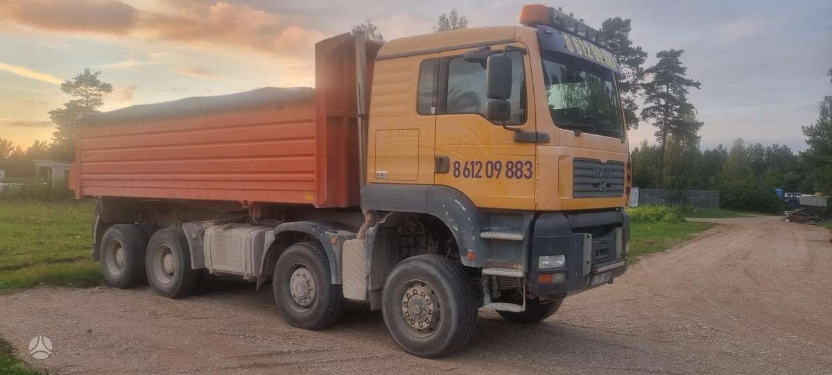 MAN TGA, самосвалы
