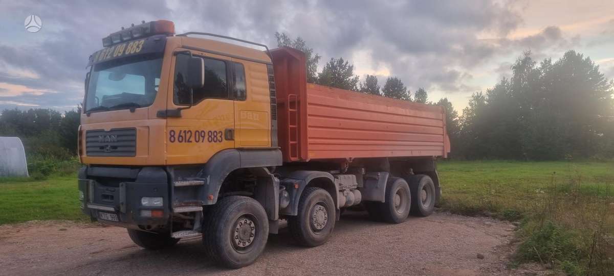 MAN TGA, dumpers / tippers