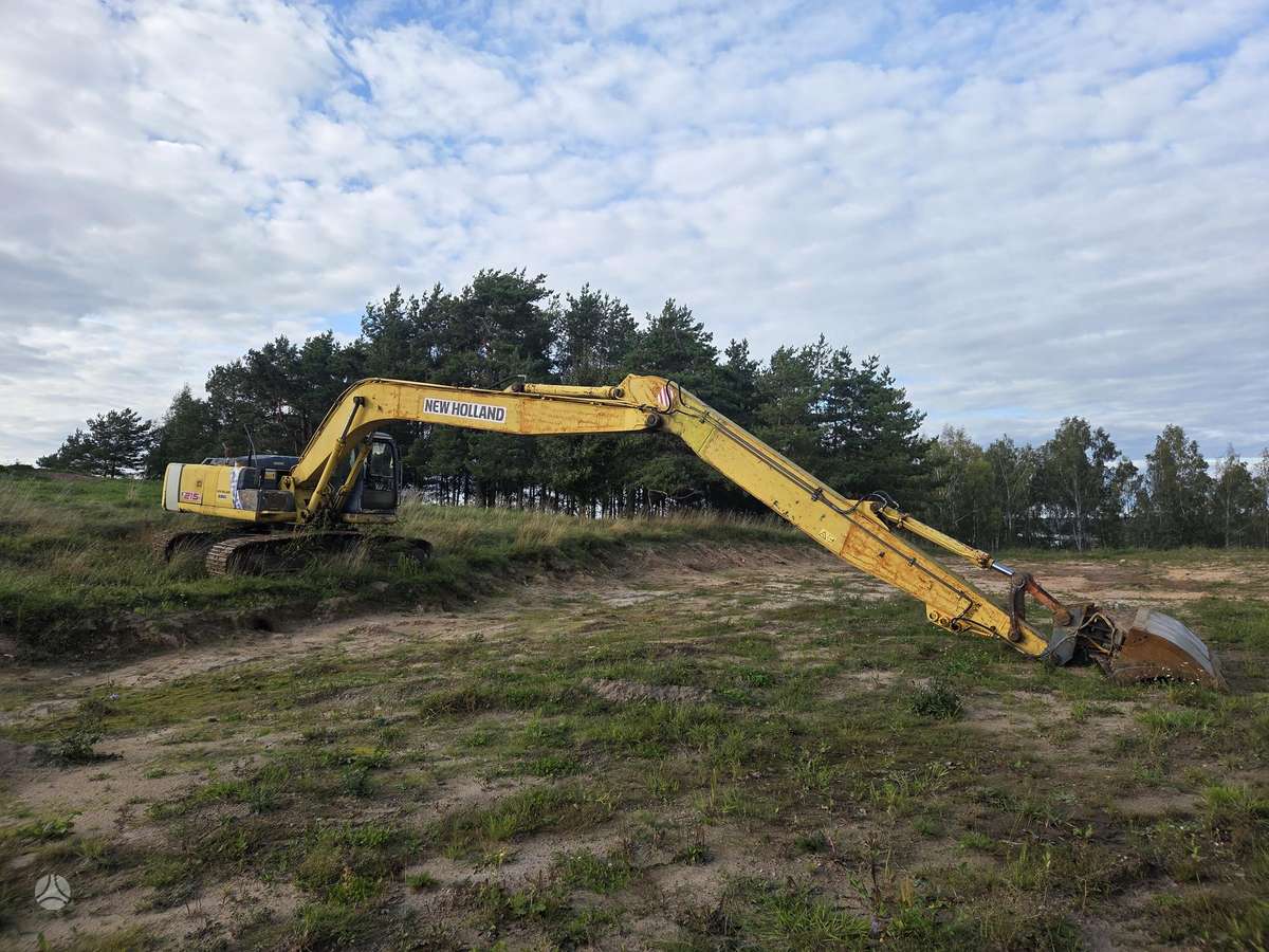 New Holland E215B long reach, ekskavatoriai