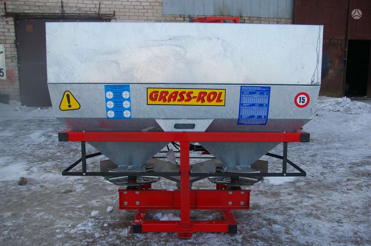 Grass-Rol Dviejų diskų tręštuvas, spreaders