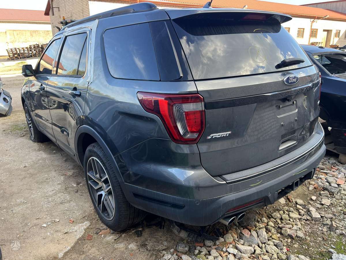 Ford Explorer, Ford explorer v facelift dalys, kėbulo dalys