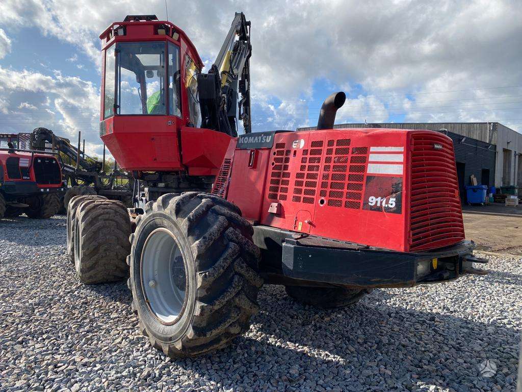 Komatsu 911.5 (H244), harvesters