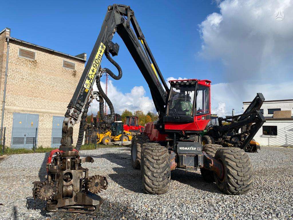 Komatsu 911.5 (H244), harvesters