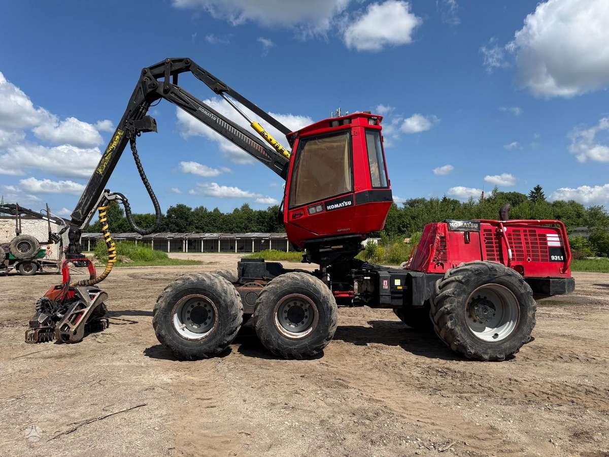 Komatsu 931.1 (H534), harvesters