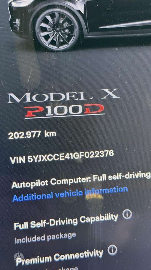 Tesla Model X, 100 kWh, hečbekas
