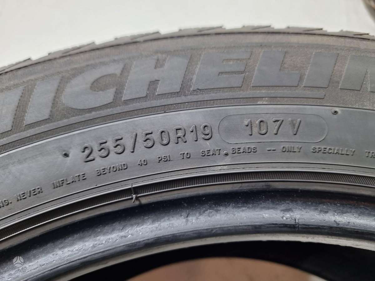 Michelin 6mm, всесезонные 255/50 R19
