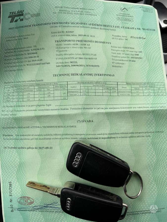 Audi A4, 2.0 l., wagon