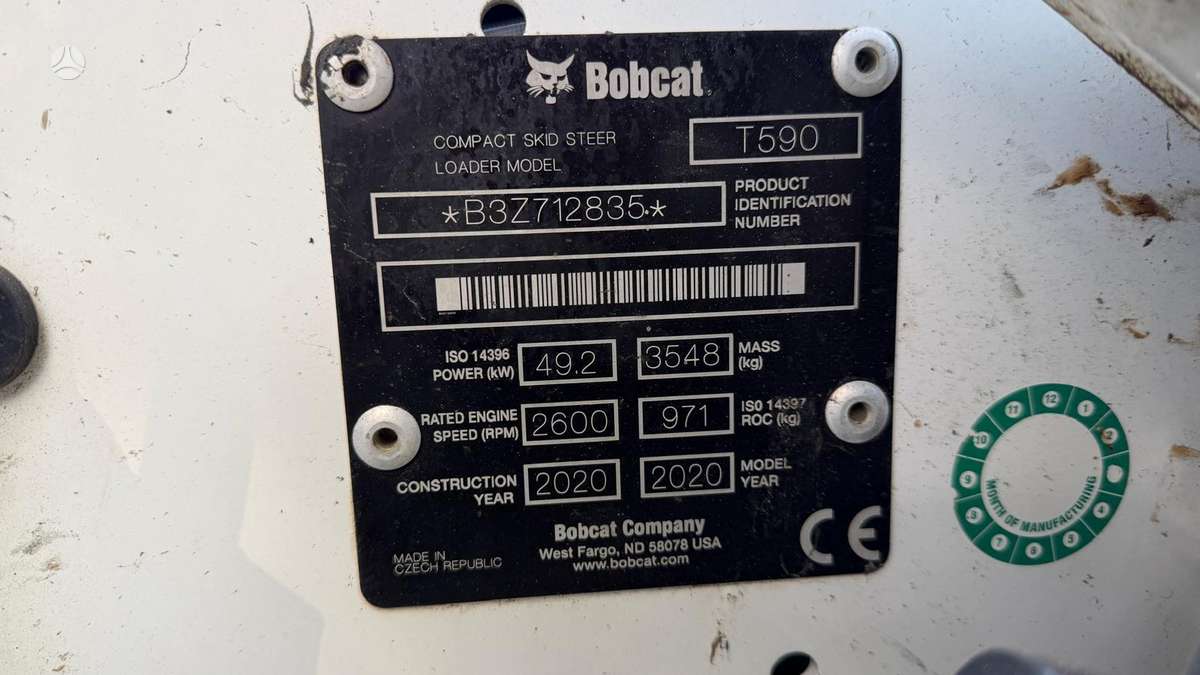 Bobcat T590, mini loaders