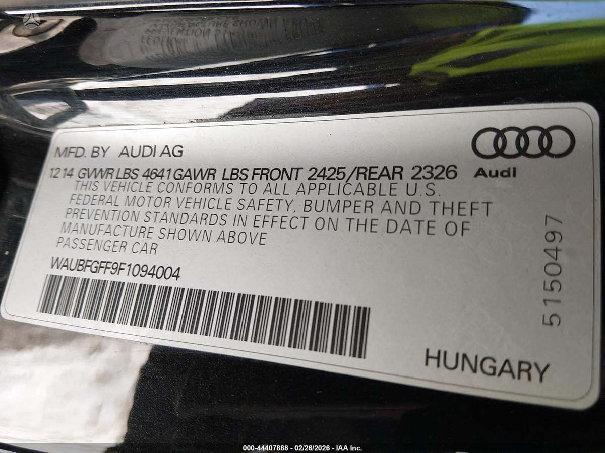 Audi S3, 2.0 l., Седан