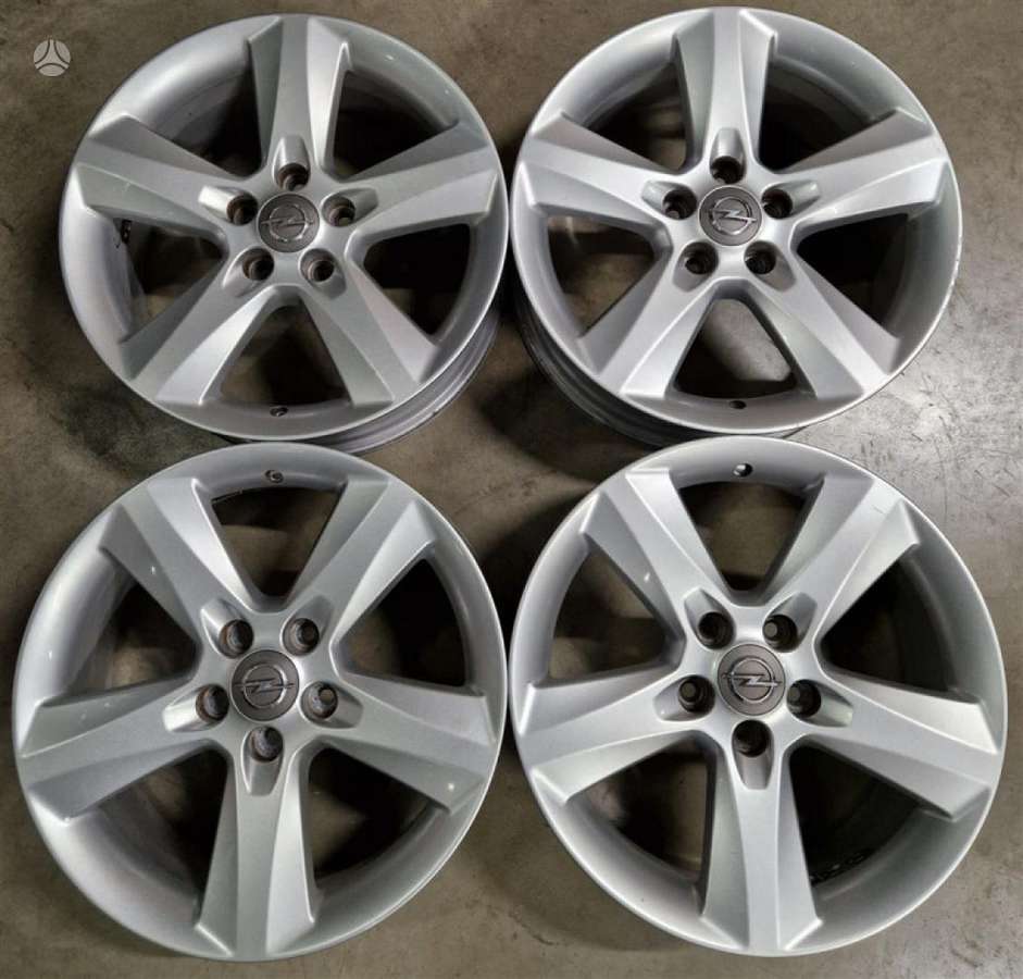 Opel, light alloy, R17