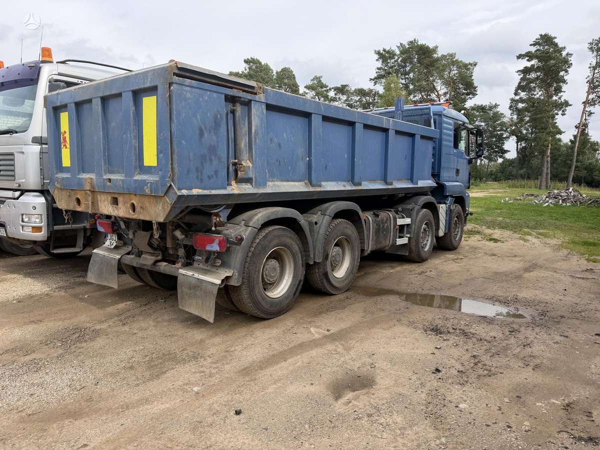 MAN TGS 35480, dumpers / tippers