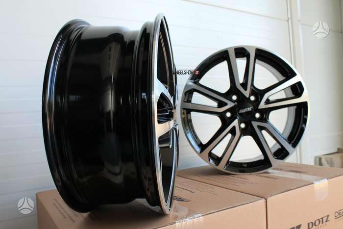 ALUTEC Tormenta Diamond Black, light alloy, R17
