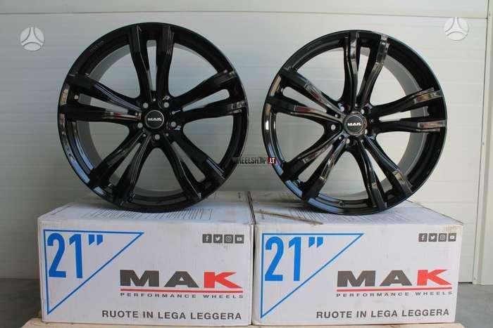 MAK X-Mode Gloss Black, light alloy, R21