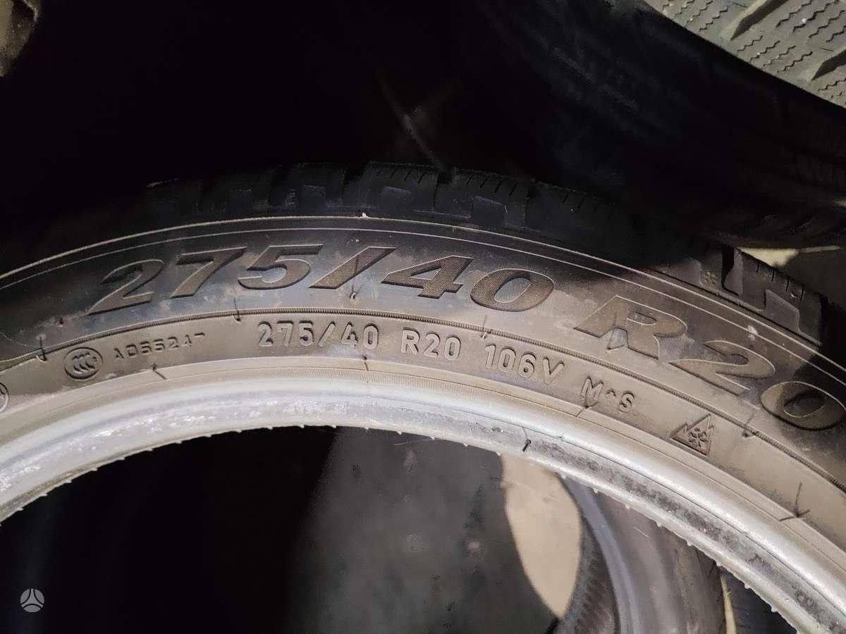 Pirelli, зимние 275/40 R20