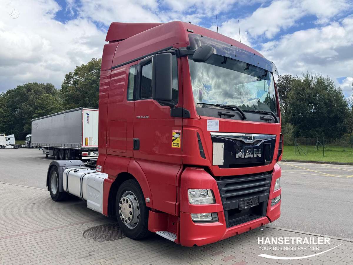 MAN TGX 18.420 Retarder Mega, double sleeper