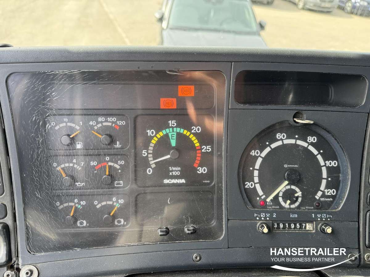 Scania R 124 LA, double sleeper