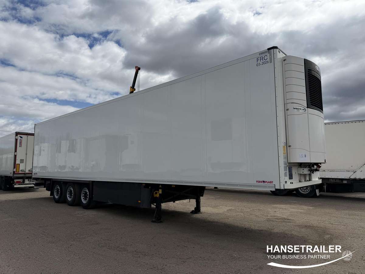 Schmitz SKO 24 FP45 Double deck Doppelstock, refrigerated