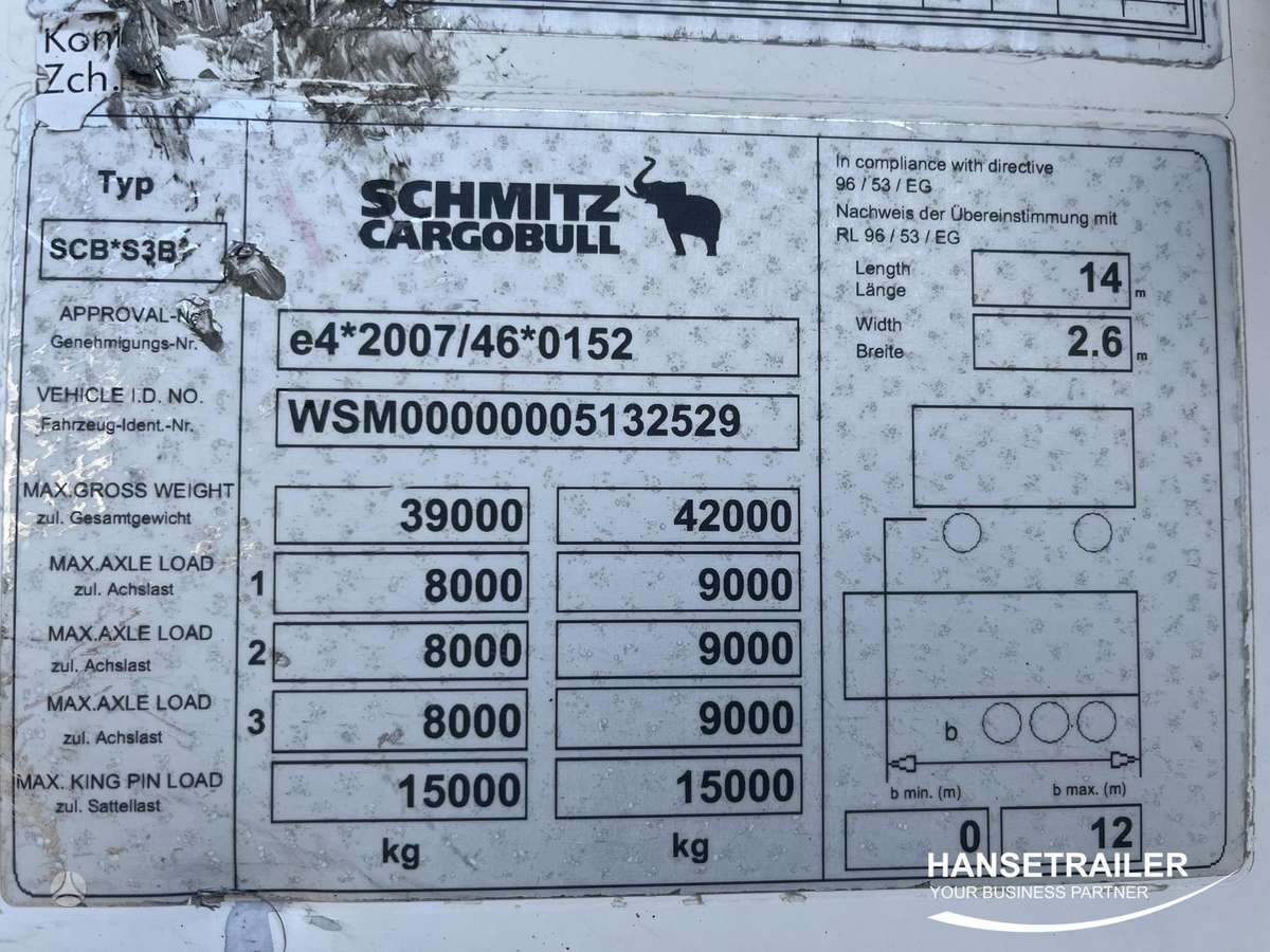 Schmitz SKO 24 Multitemp Double deck, рефрижераторы
