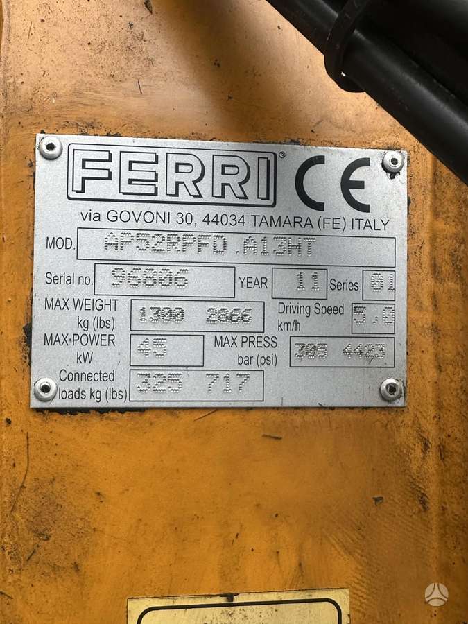 FERRI TSP, hay mowers / conditioners
