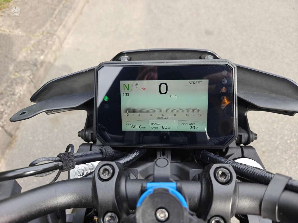 Yamaha MT 09 900cc, street / classic