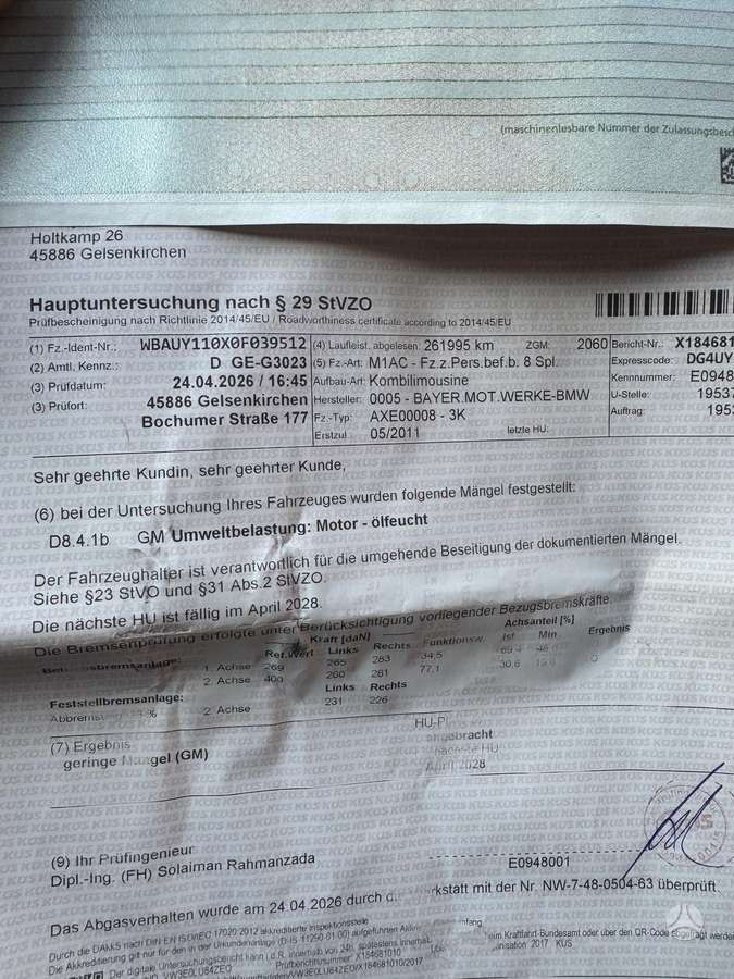 BMW 320, 2.0 l., wagon