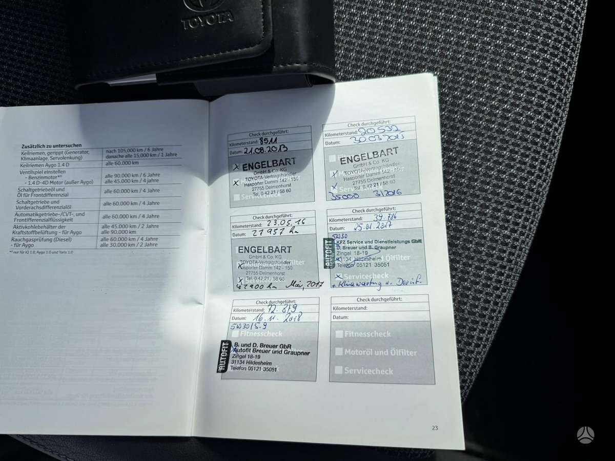 Toyota Verso, 2.2 l., Минивэн