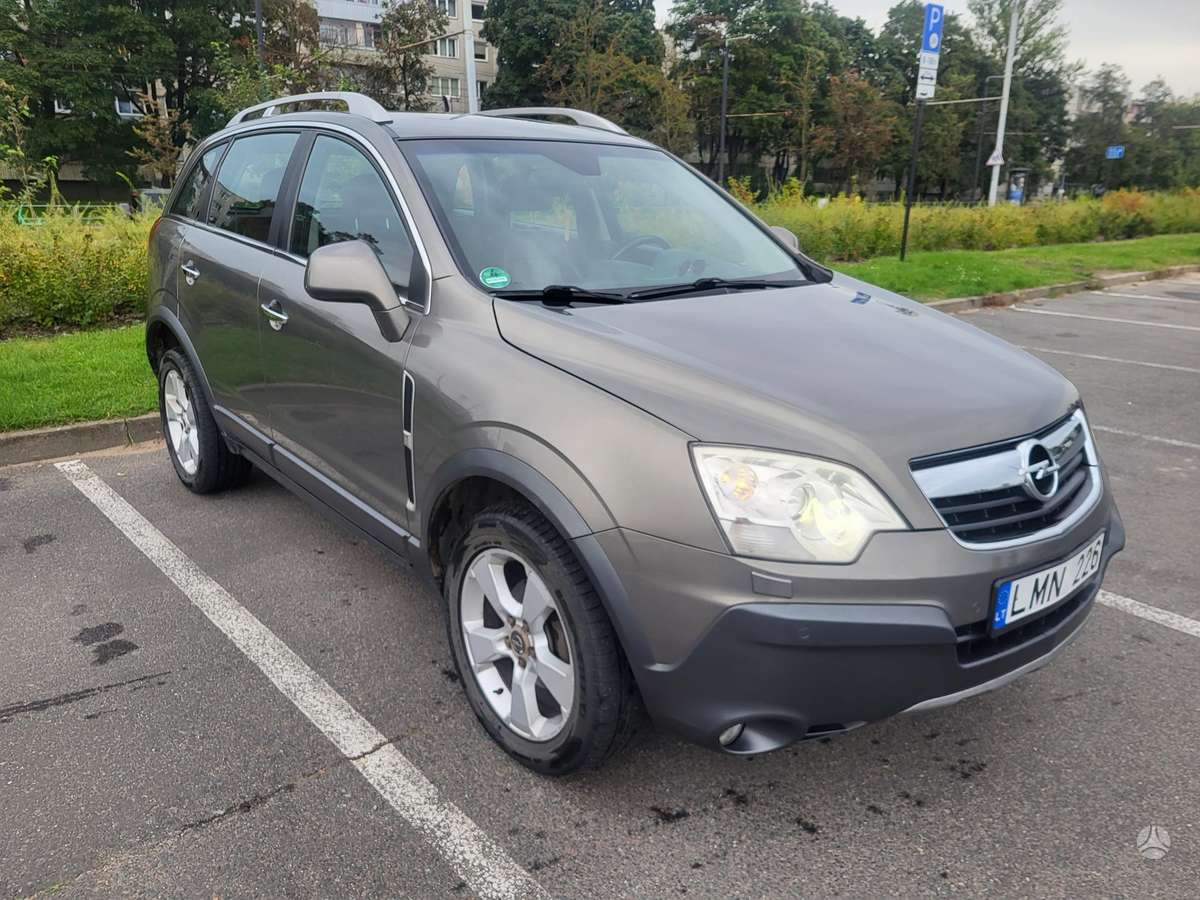 Opel Antara 2007 — interior