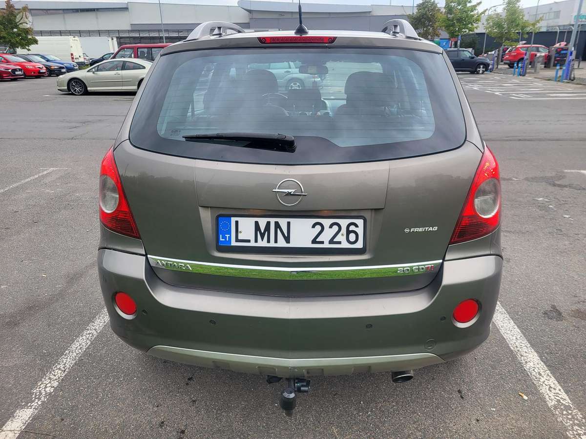 Opel Antara 2007 — engine 1991 cm³, 150 HP (110kW)