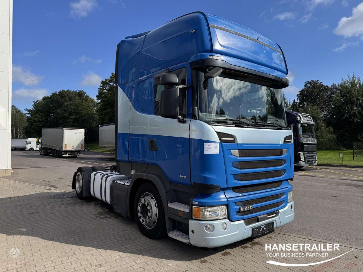 Scania R410 Mega Low Deck, double sleeper
