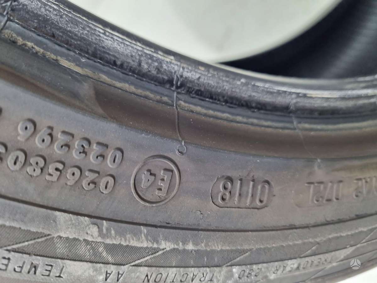 Continental 3mm, vasarinės 245/45 R19