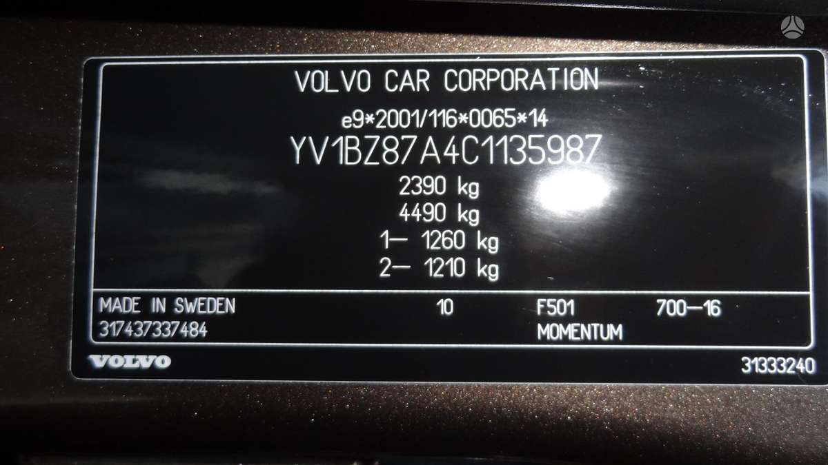 Volvo XC70, 2.4 l., Универсал