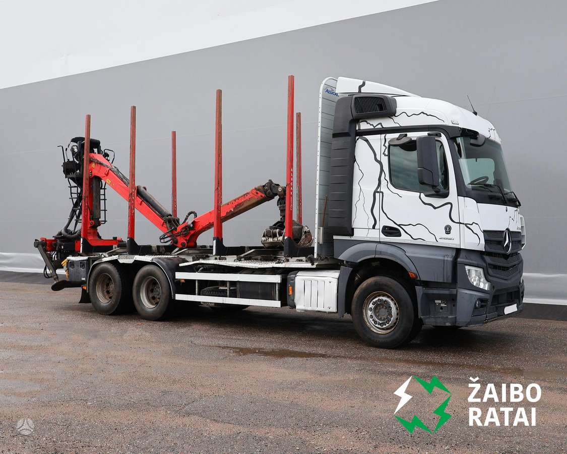 Mercedes-Benz Actros, timber trucks