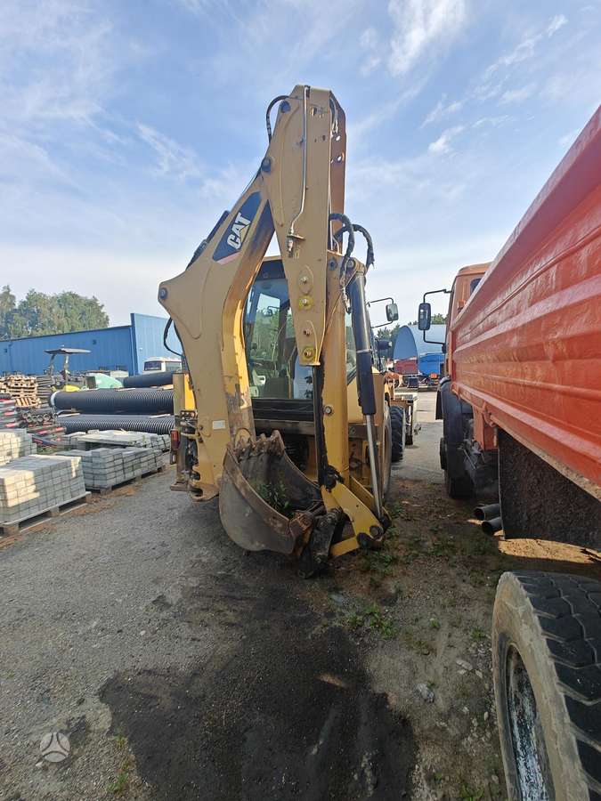 Caterpillar 428E, ekskavatoriniai krautuvai