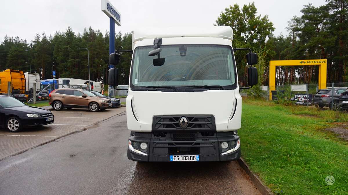 Renault D12 is Prancuzijos, box trucks / box vans