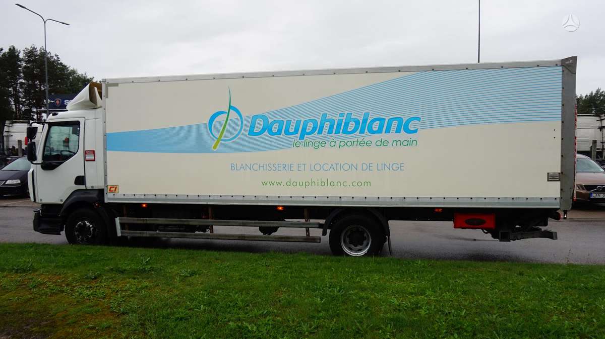 Renault D12 is Prancuzijos, box trucks / box vans