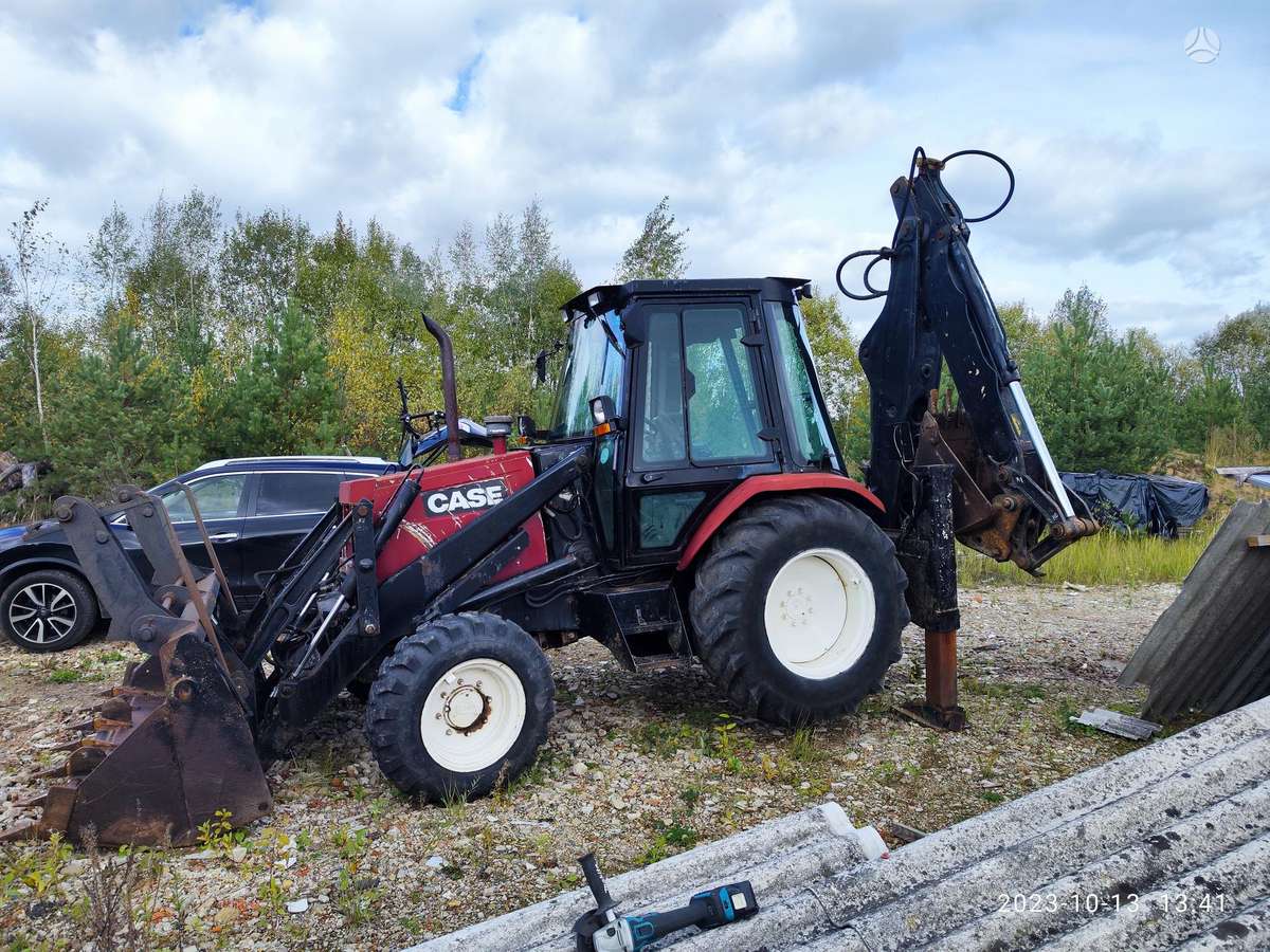 Case Case 580 K Turbo, excavator loader