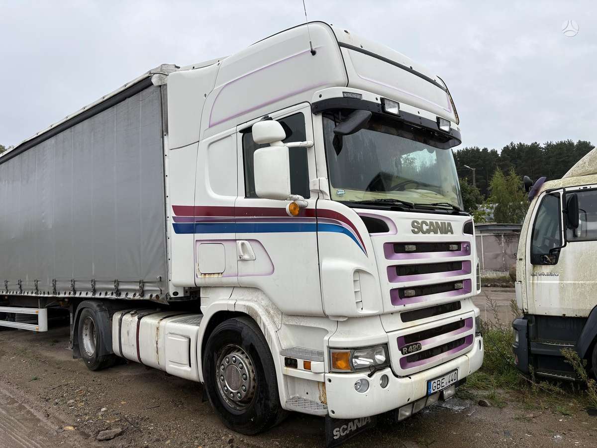 Scania R420, double sleeper
