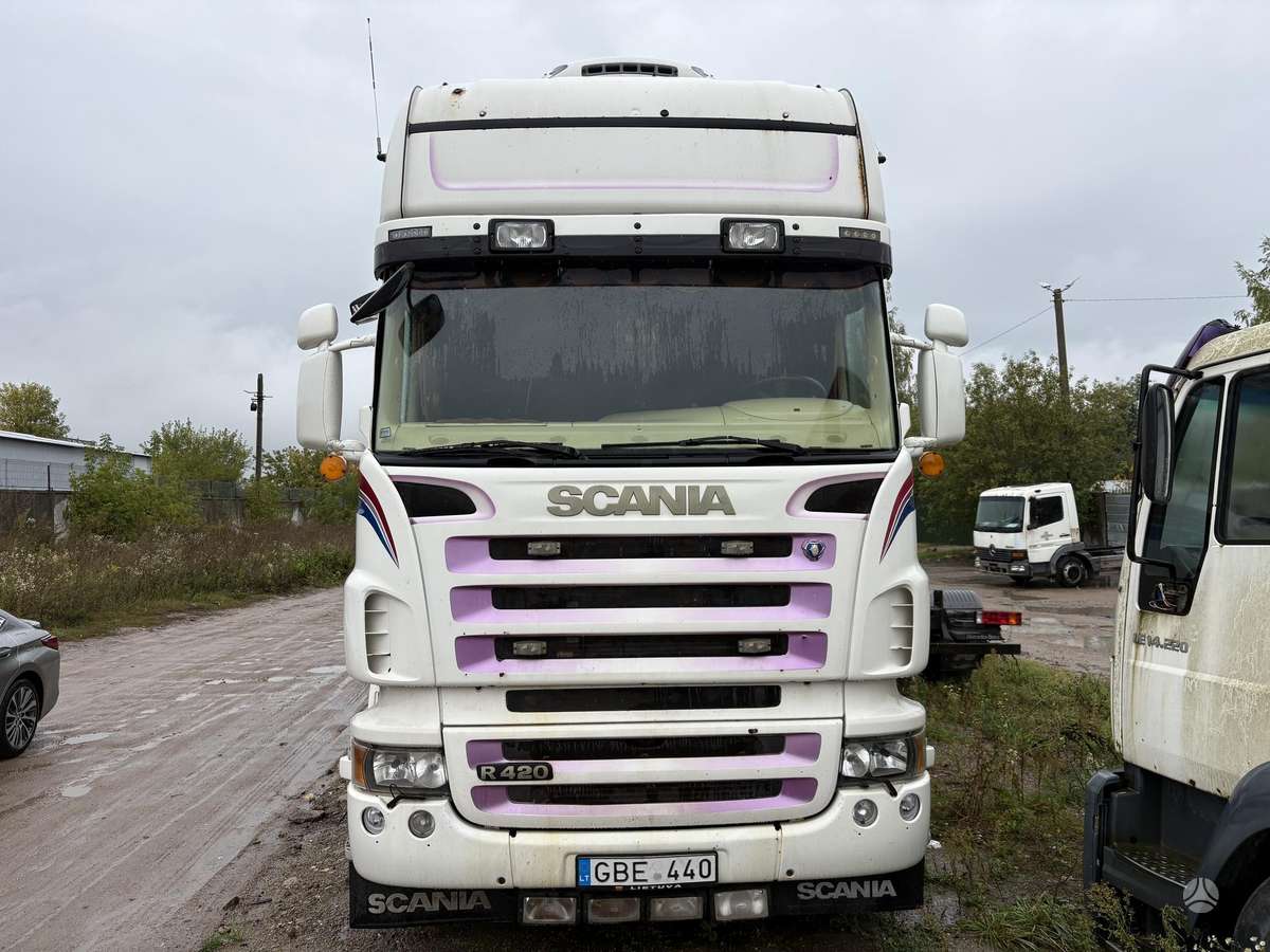Scania R420, double sleeper