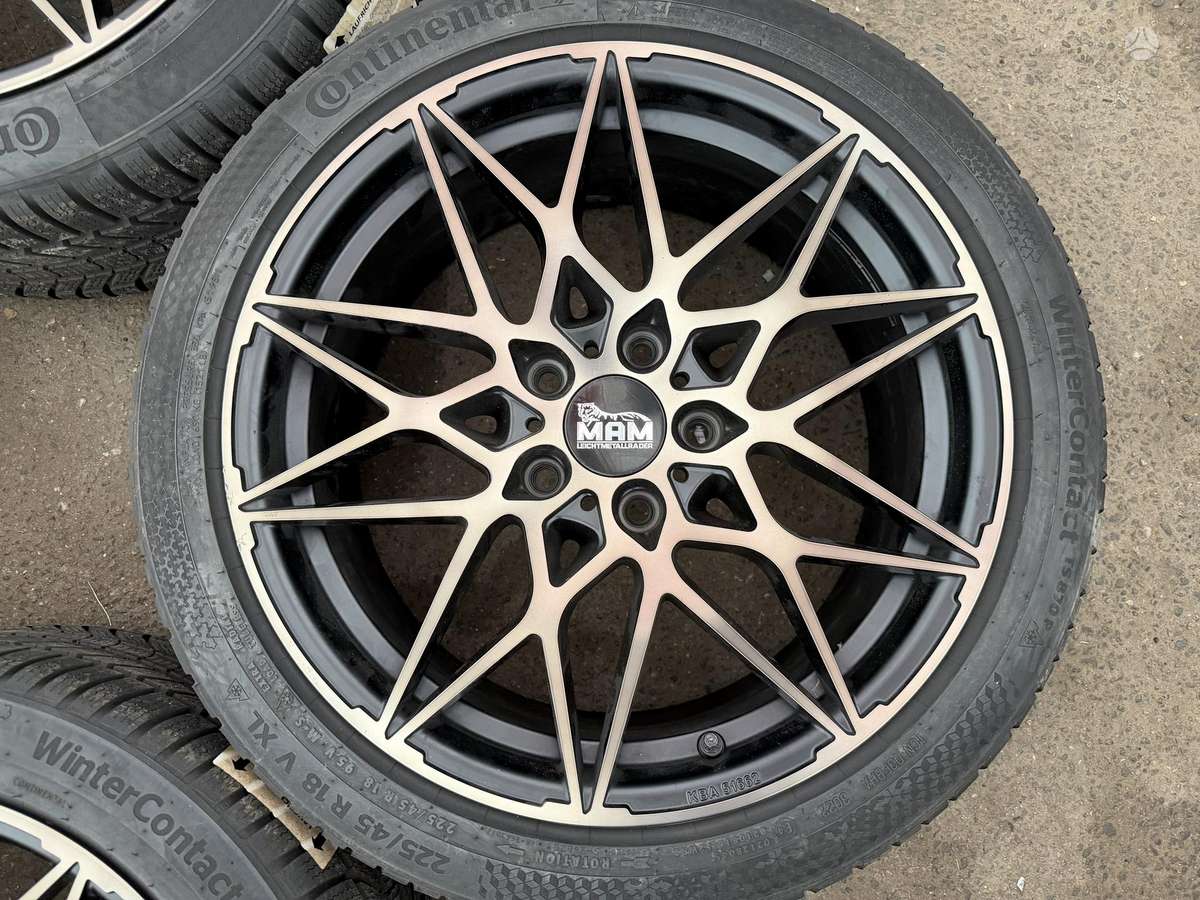 BMW Series 3,4, light alloy, R18