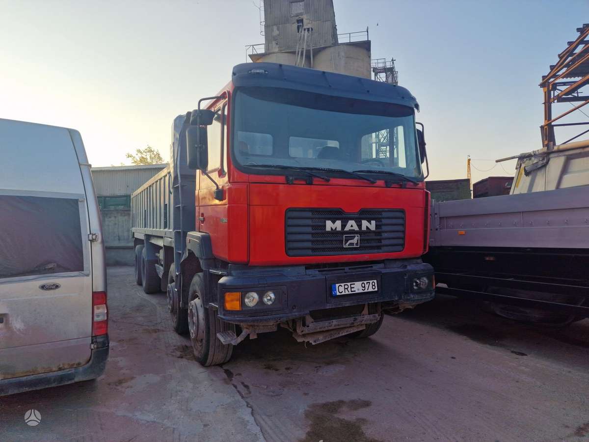 MAN 35.364 F2000, самосвалы