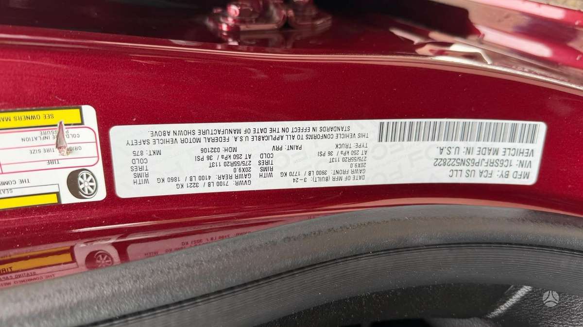 Dodge Ram, 3.0 l., pick-up