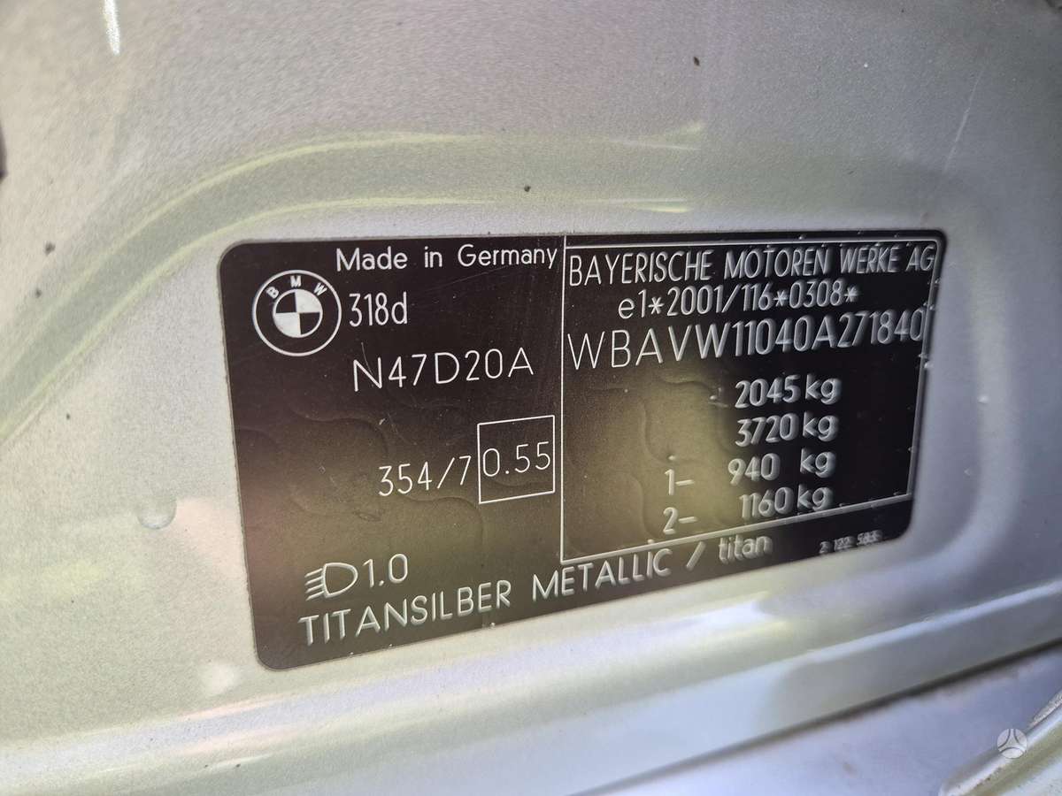 BMW 318, 2.0 l., wagon