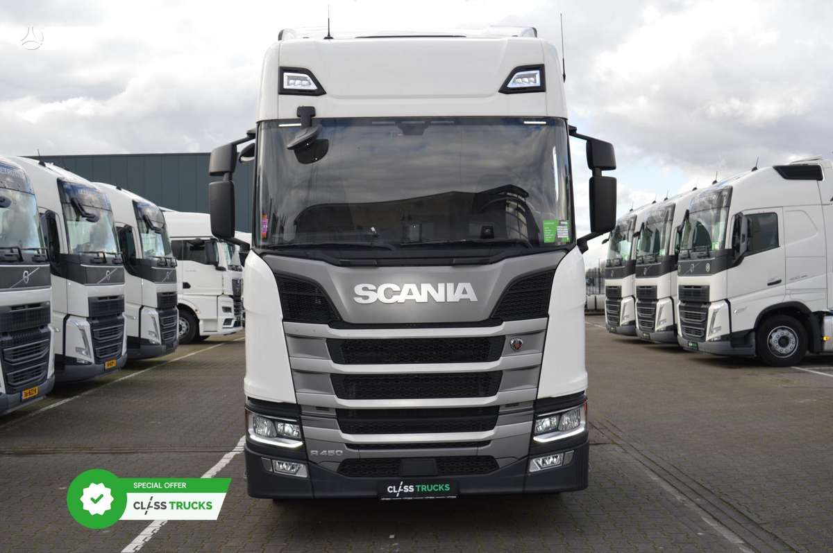 Scania R450 CR20H Retarder ACC ADAS Pack, double sleeper