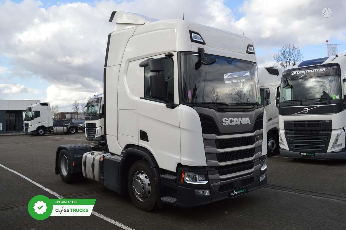 Scania R450 CR20H Retarder ACC ADAS Pack, double sleeper