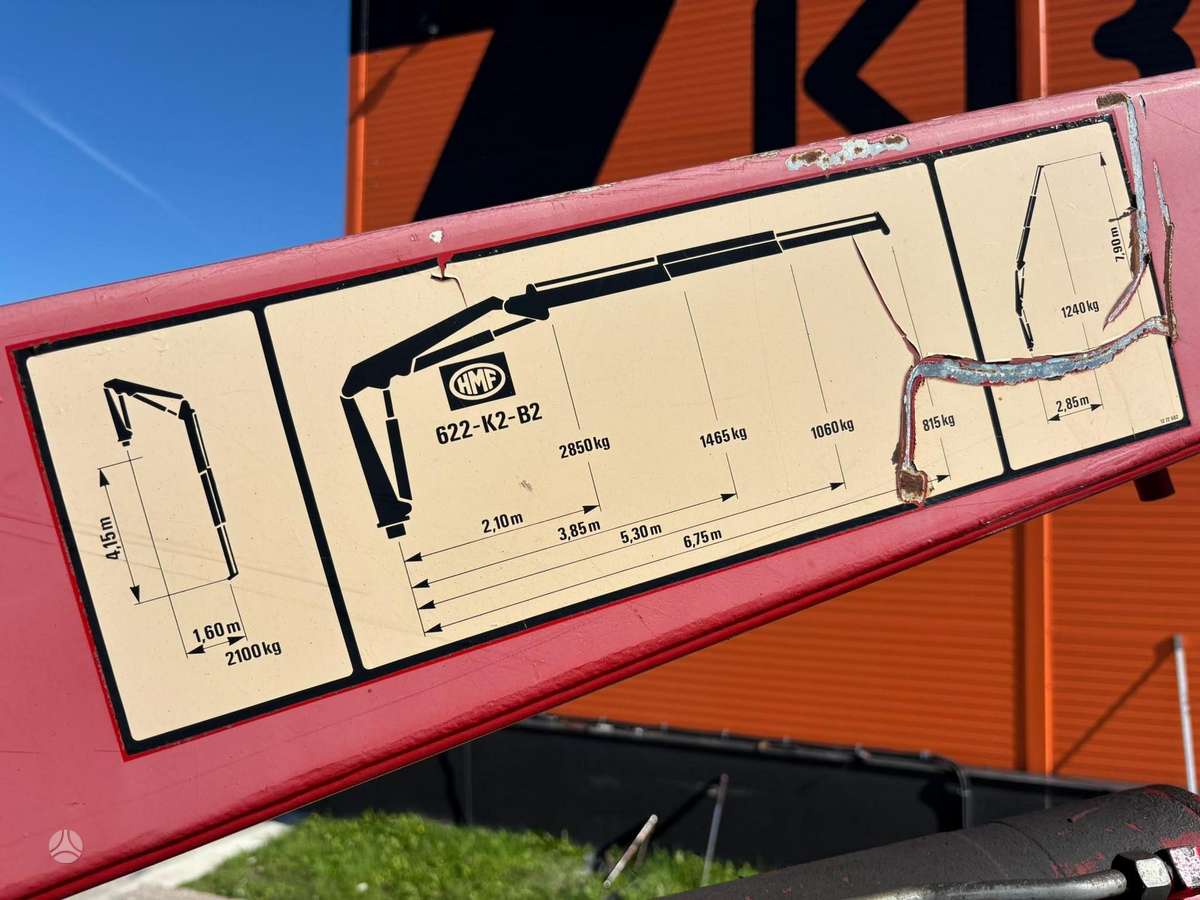 MAN 8.223 4x2, su kranu